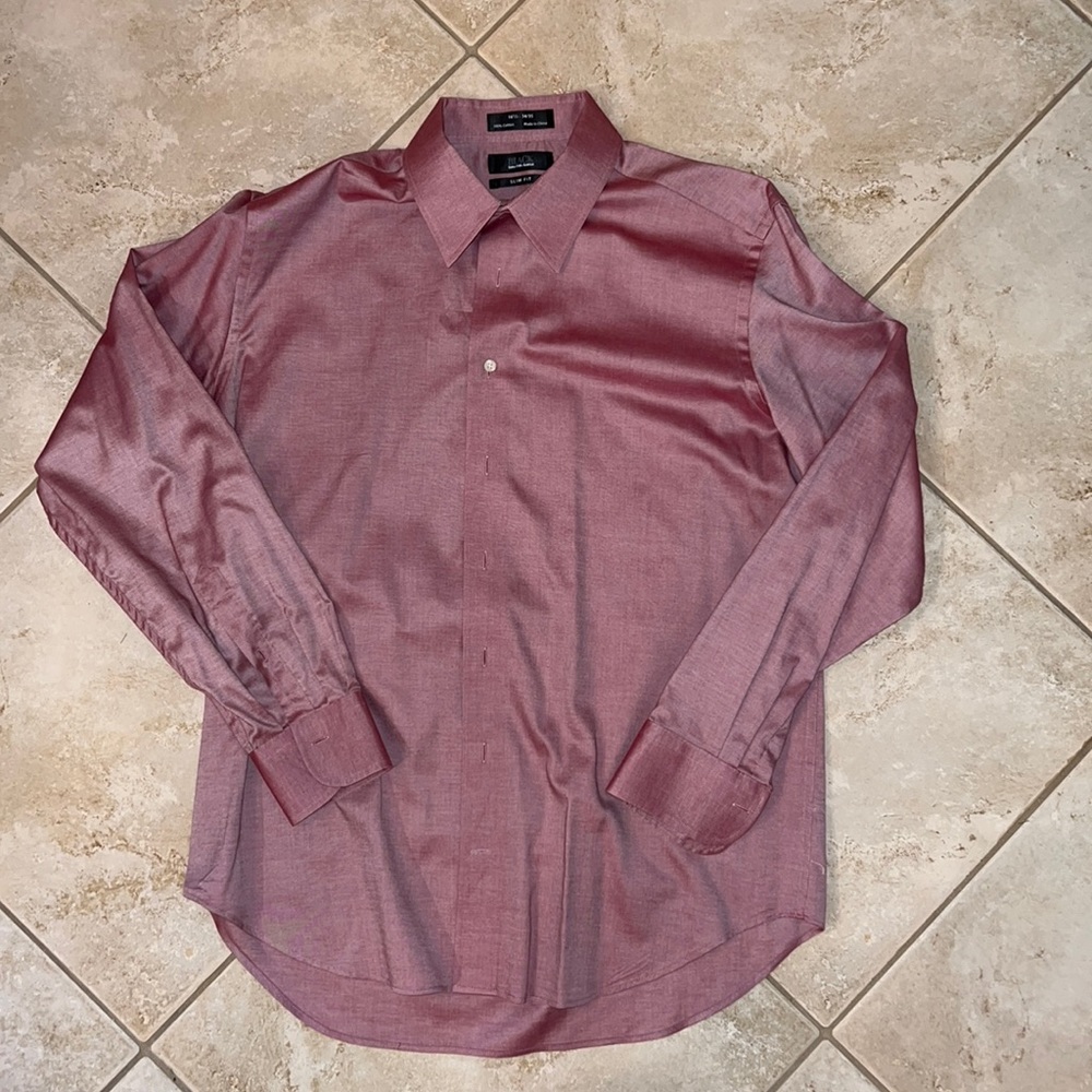 Black Saks Fifth Ave Dress Shirt